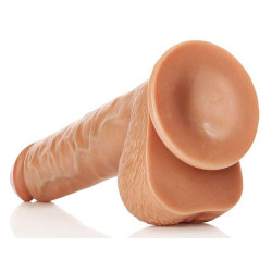Real Rock Ultra Skin Gode réaliste Straight Dildo RealRock 21 x 5.3cm Latino